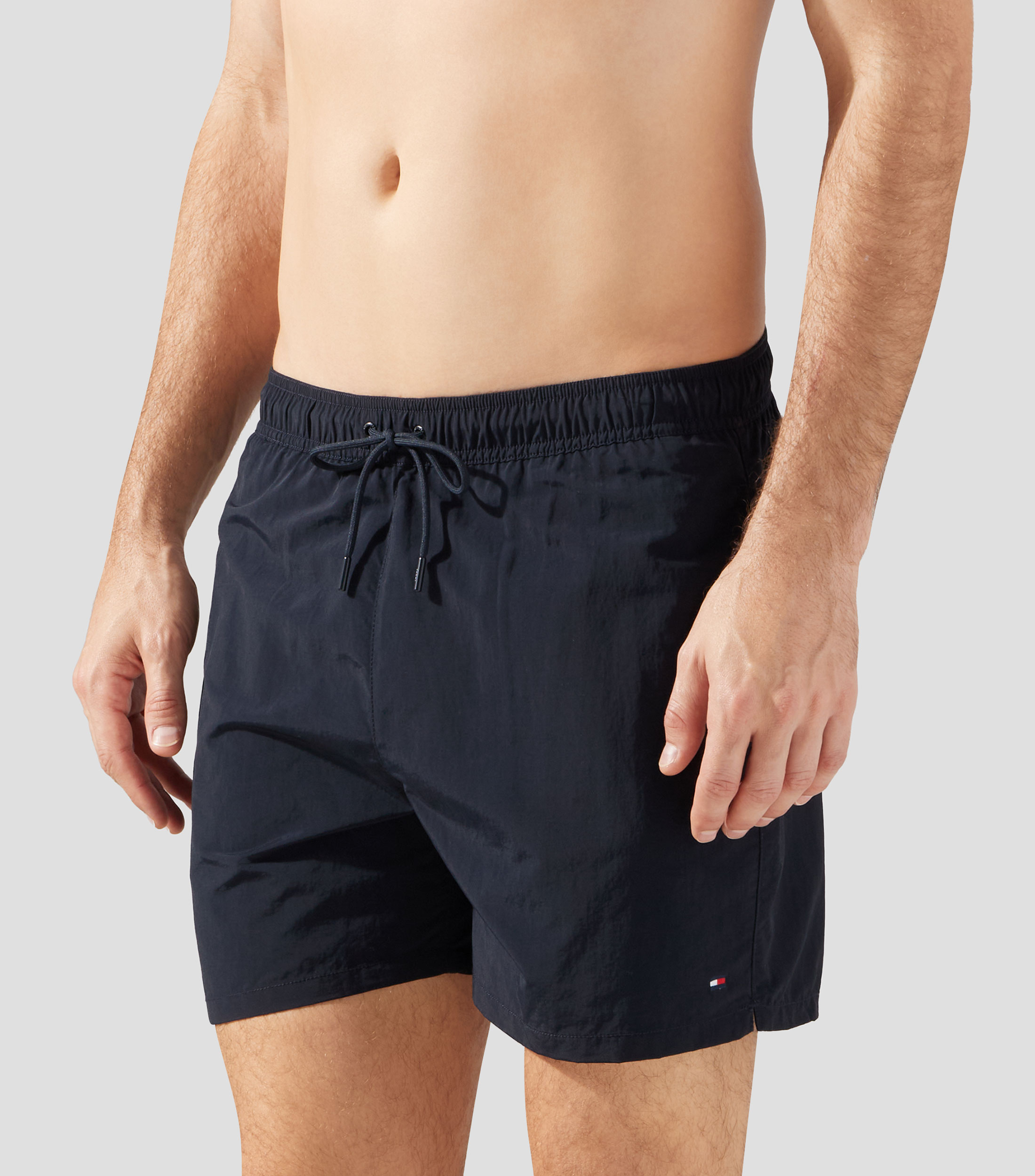 Traje de baño corto liso Hombre